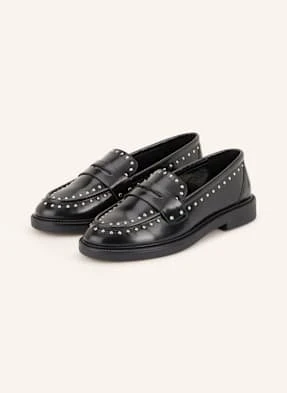 Steve Madden Penny Loafers Harloe Z Ćwiekami schwarz