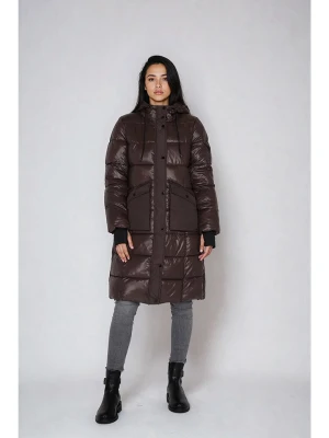 Steve Madden Płaszcz zimowy w kolorze brązowym rozmiar: XL