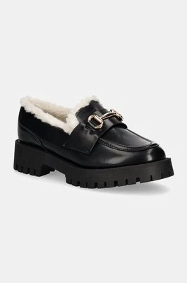 Steve Madden półbuty Lorry damskie kolor czarny na platformie SM11003273