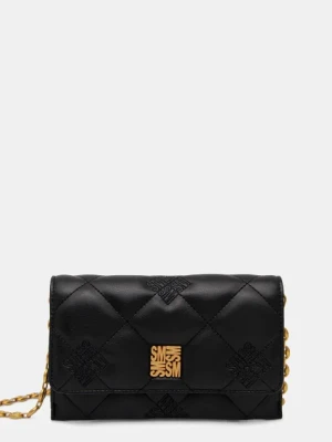 Steve Madden portfel Benico damski kolor czarny SM13001721