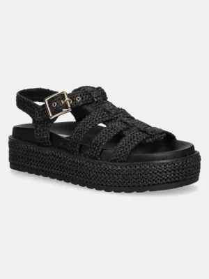 Steve Madden sandały Beeline damskie kolor czarny na platformie SM11003692