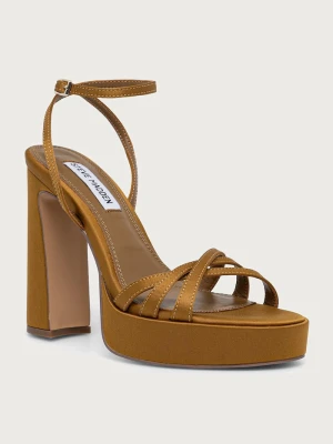 Steve Madden sandały na słupku Fleet zielony