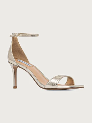 Steve Madden sandały na wysokim obcasie Necy złoty