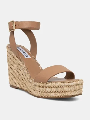 Steve Madden sandały skórzane Cassie kolor beżowy SM11003372