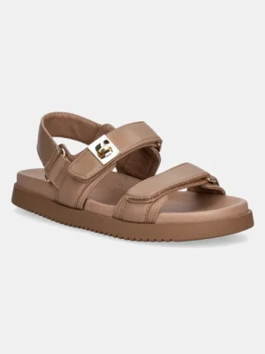 Steve Madden sandały skórzane Mona damskie kolor beżowy SM11002535