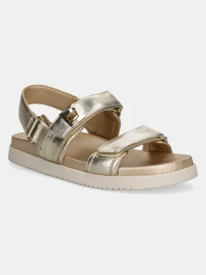 Steve Madden sandały skórzane Mona damskie kolor złoty SM11002535