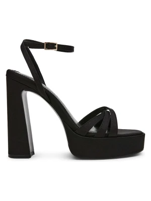 Steve Madden Sandały w kolorze czarnym na obcasie rozmiar: 39
