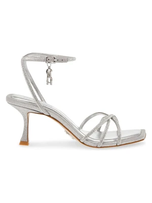 Steve Madden Sandały w kolorze srebrnym rozmiar: 41