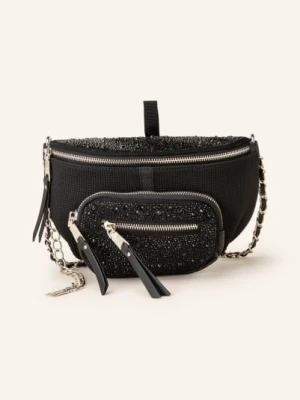 Steve Madden Saszetka Biodrówka Z Ozdobnymi Kamykami schwarz