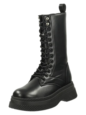 Zdjęcie produktu Steve Madden Skórzane botki w kolorze czarnym rozmiar: 41