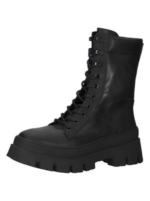 Steve Madden Skórzane botki w kolorze czarnym rozmiar: 41