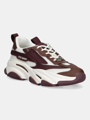 Steve Madden sneakersy Possession-E damskie kolor bordowy 11004652