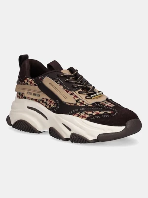 Steve Madden sneakersy Possession-E damskie kolor brązowy 11004652