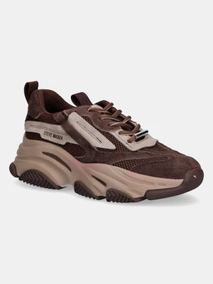 Steve Madden sneakersy Possession-E damskie kolor brązowy 11004652