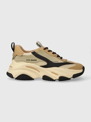 Steve Madden sneakersy Possession-E kolor beżowy SM19000033