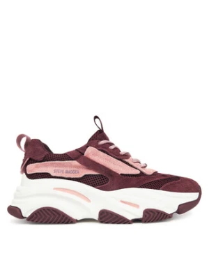 Steve Madden Sneakersy SM11004652 Bordowy