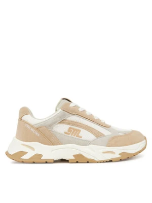 Steve Madden Sneakersy Sneak Peak-E SM19000129 Srebrny