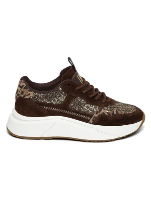 Steve Madden Sneakersy w kolorze brązowo-złotym rozmiar: 36