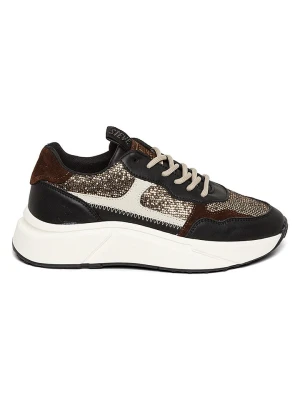 Steve Madden Sneakersy w kolorze złoto-czarnym rozmiar: 39