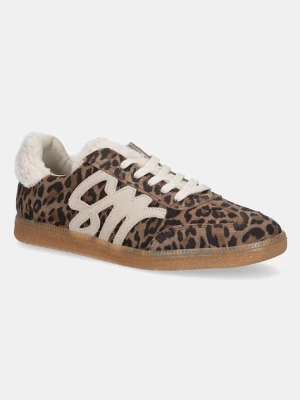 Steve Madden sneakersy zamszowe ELORA damskie kolor brązowy 11004884