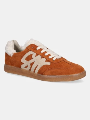 Steve Madden sneakersy zamszowe ELORA damskie kolor brązowy 11004884
