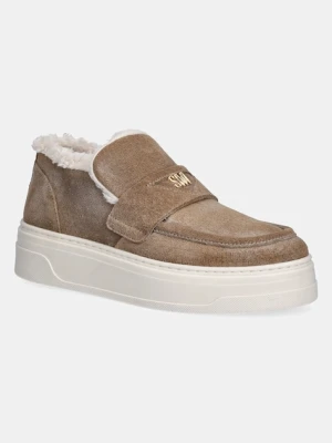 Steve Madden sneakersy zamszowe MYA damskie kolor brązowy 11004887