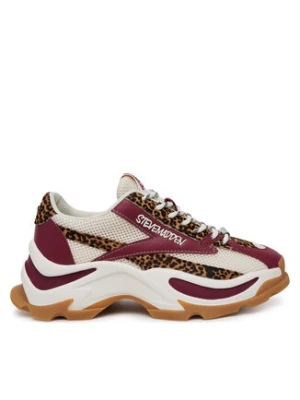 Steve Madden Sneakersy Zoomz-L SM11003503 Bordowy