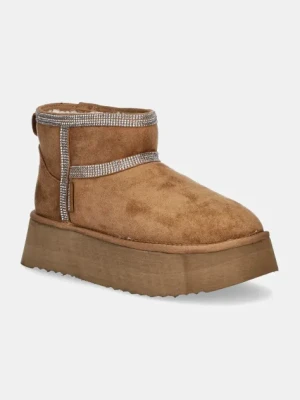 Steve Madden śniegowce Campfire-R kolor beżowy SM11003432