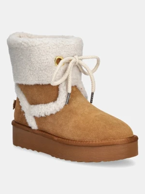 Steve Madden śniegowce Shadow damskie kolor brązowy 11005020