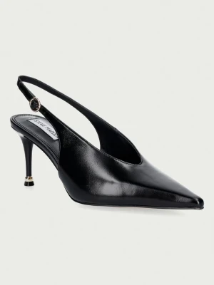 Steve Madden szpilki skórzane Archway czarny