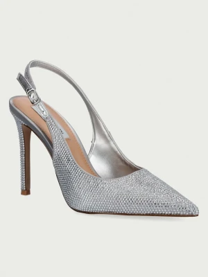 Steve Madden szpilki Tremble srebrny