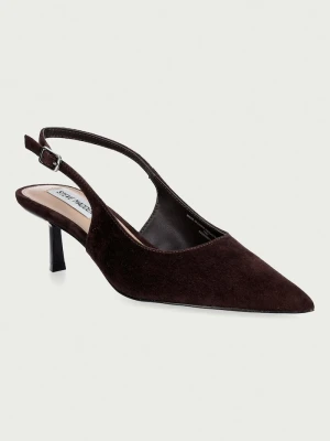 Steve Madden szpilki zamszowe Korra brązowy