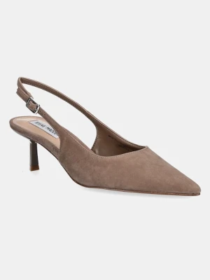 Steve Madden szpilki zamszowe Korra kolor brązowy 11003902