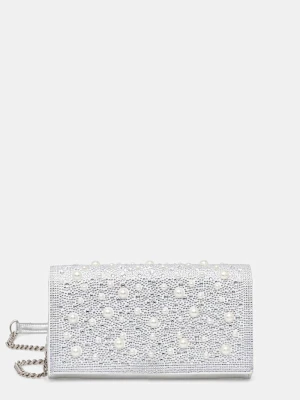 Steve Madden torebka crossbody damska Beforever srebrny