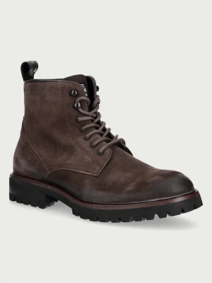 Steve Madden trzewiki męskie zamszowe Montana brązowy