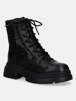 Steve Madden workery Ripcord-Mr damskie kolor czarny na platformie 11004815