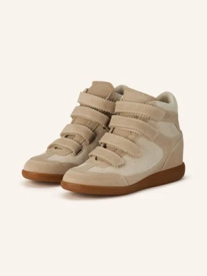 Steve Madden Wysokie Trampki Mustang beige