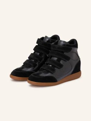 Steve Madden Wysokie Trampki Mustang schwarz
