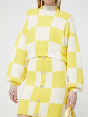 Stine Goya spódnica z domieszką wełny