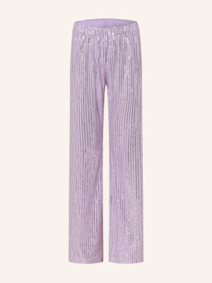 Stine Goya Spodnie Markus Z Cekinami lila
