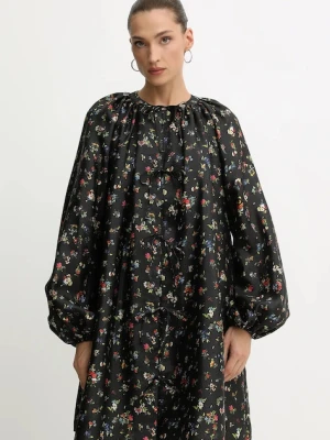 Stine Goya sukienka 0 kolor czarny mini rozkloszowana SG-AW25-D150-2067