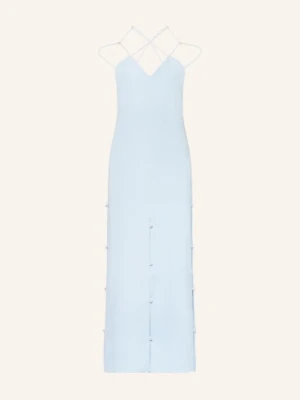 Stine Goya Sukienka Christabel Z Ozdobnymi Perełkami blau