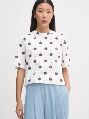 Stine Goya t-shirt basic damski bawełniany