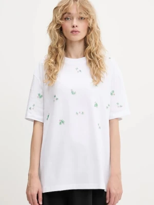Stine Goya t-shirt dziecięcy damski kolor biały SG-PF25-T061-2366