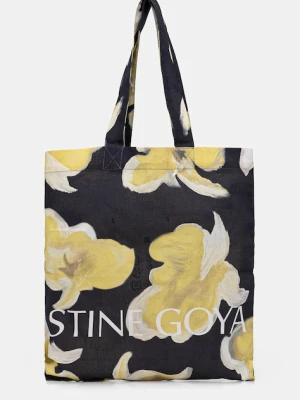 Stine Goya torebka bawełniana kolor żółty SG-PS26-A016-2285