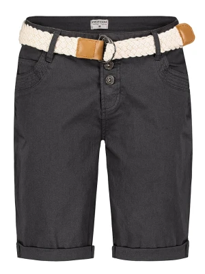 Stitch & Soul Bermudy w kolorze antracytowym rozmiar: M