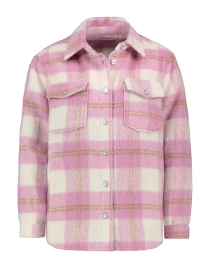 Stitch & Soul Kurtka koszulowa w kolorze różowo-białym rozmiar: S