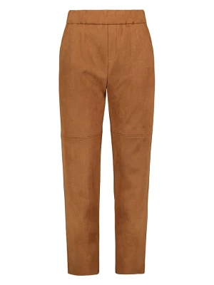 Stitch & Soul Spodnie w kolorze karmelowym rozmiar: XS
