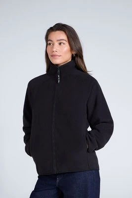 Stockholm — damska bluza polarowa z pełnym zamkiem - Charcoal Animal