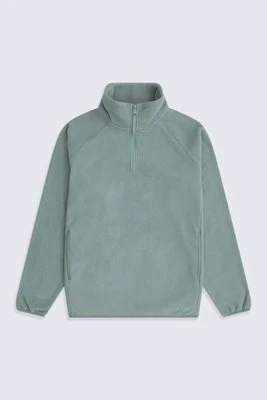 Stockholm — męski polar z zamkiem błyskawicznym 1/2 - Light Blue Animal